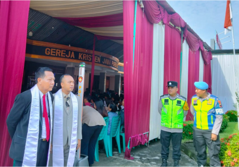 Gereja-gereja di Kabupaten Purbalingga telah merayakan dan melaksanakan kebaktian Natal 2025 penuh damai, aman, dan kondusif.