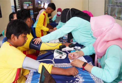 Cek Kesehatan Gratis (CKG) Anak Usia Sekolah. Sejak peluncurannya Juli 2025 hingga Desember 2025 telah mencapai 95,02 persen sasaran terperiksa. Cek Kesehatan Gratis (CKG) Anak Usia Sekolah. Sejak peluncurannya Juli 2025 hingga Desember 2025 telah mencapai 95,02 persen sasaran terperiksa.