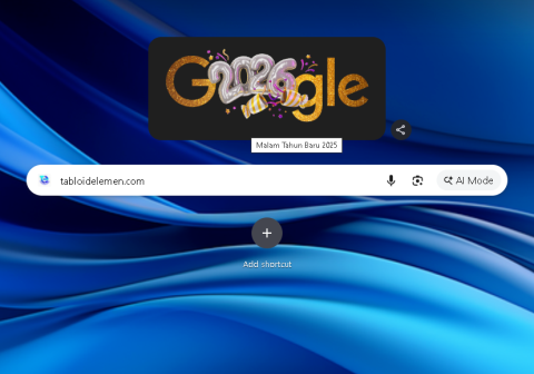 Google menyulap laman utamanya menjadi panggung perayaan visual yang memukau saat dunia bersiap melangkah ke tahun 2026.