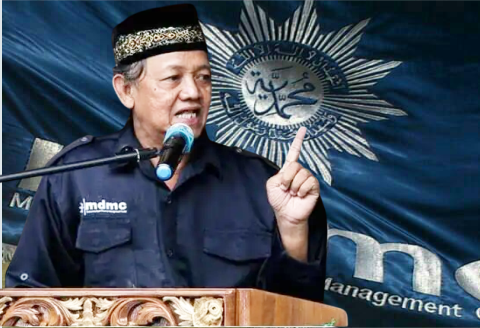 Ketua Muhammadiyah Disaster Management Center (MDMC) Pimpinan Pusat (PP) Muhammadiyah atau Lembaga Resiliensi Bencana (LRB) Budi Setiawan