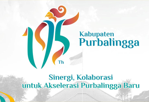 Logo resmi Hari Jadi ke-195 untuk 18 Desember 2025.