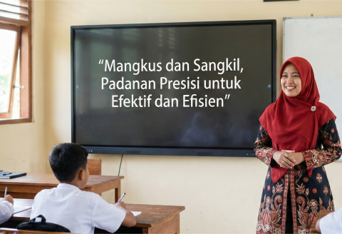 Menghidupkan Mangkus dan Sangkil, Padanan Presisi untuk Efektif dan Efisien Menghidupkan Mangkus dan Sangkil, Padanan Presisi untuk Efektif dan Efisien