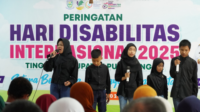 Peringatan Hari Disabilitas Internasional (HDI) ke-33, di Pendapa Dipokusumo.