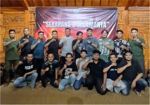 Suporter Laskar Jenderal Sudirman.