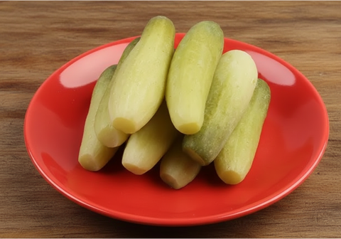 Timun, sayuran yang biasanya hadir sebagai lalapan segar ini terbukti efektif menenangkan lambung ketika melewati proses perebusan singkat.