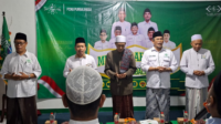 Pengurus beserta badan otonom memadati Aula Sekretariat PCNU Purbalingga pada Selasa 13 Januari 2026 malam untuk memanjatkan doa bersama.