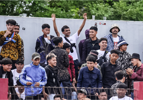 Suporter Persibangga 2026