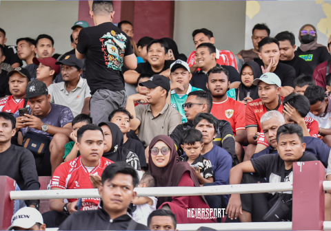 Suporter Persibangga Purbalingga. Foto: Front Visual