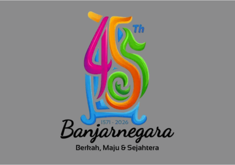 Logo peringatan Hari Jadi ke-455 pada Jumat  20 Februari 2026.