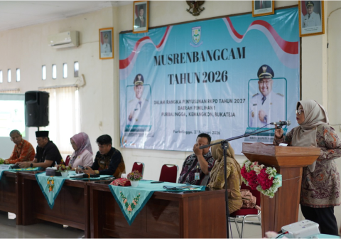 Forum membahas penyusunan RKPD Tahun 2027 ini berlangsung di Aula Kecamatan Purbalingga, Jumat  27 Februari 2026, dengan melibatkan perwakilan dari wilayah Daerah Pemilihan I.