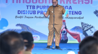 Pemerintah Kabupaten Purbalingga menyambut positif inisiatif Dinas Perhubungan Provinsi Jawa Tengah yang menyediakan Panggung Kreasi Rakyat sebagai fasilitas publik baru.