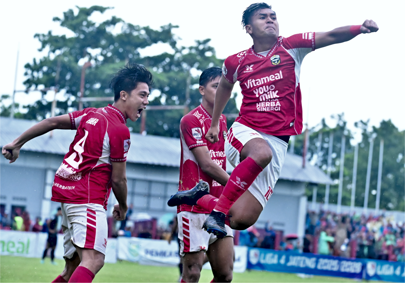 Persibangga Purbalingga menundukkan Persiharjo Sukoharjo lewat drama adu penalti pada leg kedua semifinal di Stadion Goentoer Darjono Purbalingga, Rabu 11 Februari 2026.Persibangga Purbalingga menundukkan Persiharjo Sukoharjo lewat drama adu penalti pada leg kedua semifinal di Stadion Goentoer Darjono Purbalingga, Rabu 11 Februari 2026.Sumber Foto: Raptor_Project