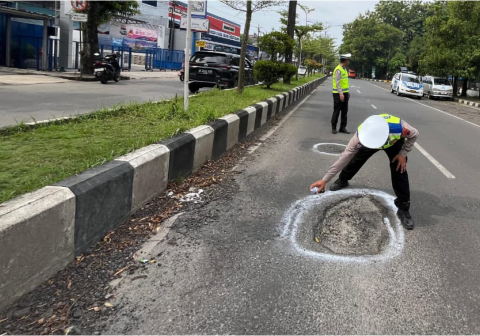 Satuan Lalu Lintas (Satlantas) Polres Purbalingga mulai menyisir kondisi infrastruktur di sepanjang jalur utama kabupaten, Sabtu 21 Februari 2026