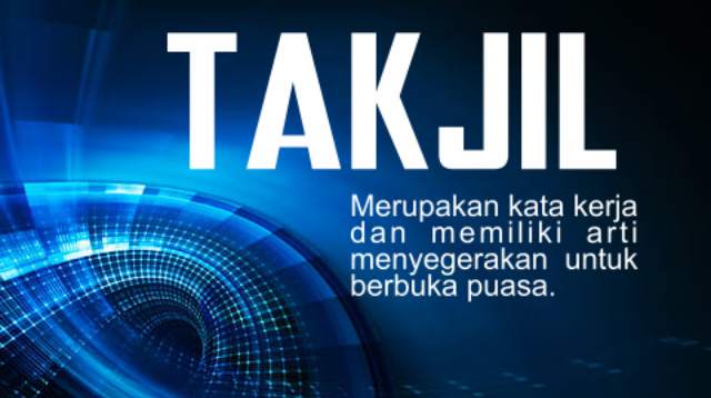 Meluruskan Kekeliruan Salah Kaprah Makna Takjil dalam Bahasa Indonesia