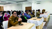 Carnaval Entrepreneur bertema Service Excellent dan Teknis Pelayanan Pengaduan yang berlangsung di Auditorium Politeknik Madyathika Purbalingga, Selasa 10 Maret 2026.