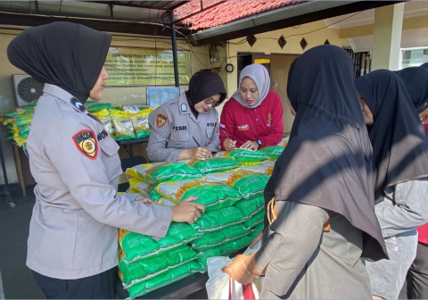 Polres Purbalingga menginisiasi Gerakan Pangan Murah (GPM) guna membantu warga memenuhi kebutuhan pokok menjelang perayaan Idul Fitri 1447 Hijriah