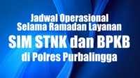 Jadwal Operasional Selama Ramadan Layanan SIM STNK dan BPKB di Polres Purbalingga