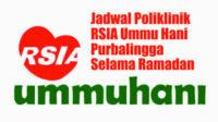 Jadwal Poliklinik RSIA Ummu Hani Purbalingga Selama Ramadan 1447 Hijriyah, Akses Layanan Kesehatan Tetap Prima