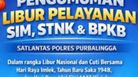 Satlantas Polres Purbalingga menghentikan sementara seluruh operasional pelayanan dokumen berkendara