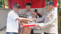 Polsek Kalimanah memelopori revitalisasi Pos Keamanan Lingkungan (Poskamling) pada RT 12 RW 06 Desa Sidakangen, Kecamatan Kalimanah, Rabu 11 Maret 2026 pagi.