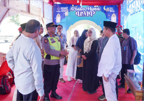 Universitas Muhammadiyah Purwokerto (UMP) resmi mengoperasikan Posko Mudik Muhammadiyah guna melayani ribuan pemudik yang melintasi wilayah Banyumas pada momentum Idulfitri 1447 H.