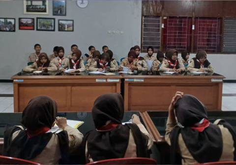 Saka Pariwisata Kwartir Cabang Gerakan Pramuka Kabupaten Purbalingga sukses menyelenggarakan Musyawarah Saka (MUSAKA) sebagai langkah menentukan arah kebijakan organisasi pada Selasa, 17 Maret 2026, di aula Dinas Pemuda, Olahraga, dan Pariwisata Kabupaten Purbalingga 