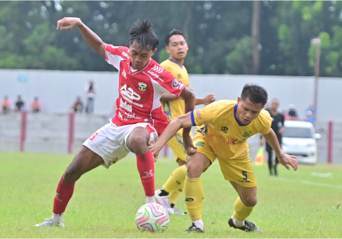 Bermain di Stadion Goentoer Darjono Purbalingga, Minggu 12 April 2026 skuad Laskar Jenderal Soedirman Persibangga menang tipis 2-1 atas Pesik Kuningan. Bermain di Stadion Goentoer Darjono Purbalingga, Minggu 12 April 2026 skuad Laskar Jenderal Soedirman Persibangga menang tipis 2-1 atas Pesik Kuningan.