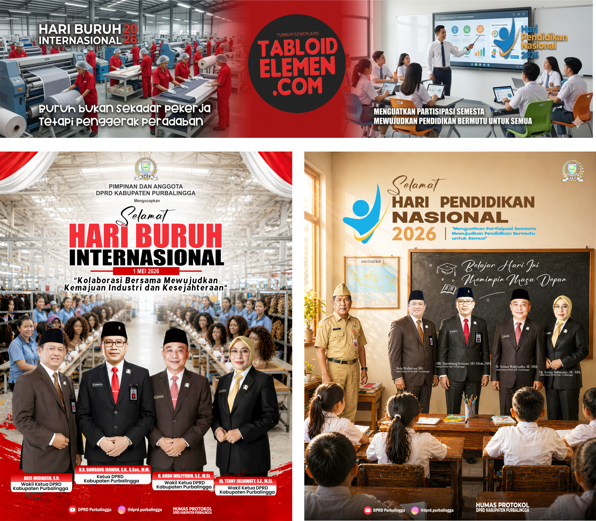 Hari Buruh dan Hardiknas 