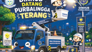 Dinhub Datang Purbalingga Terang