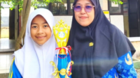 Ismi Khoirunisa Sumara, siswa berbakat asal SD Negeri 2 Bumisari, sukses menorehkan prestasi membanggakan dengan menjadi juara kedua renang pada O2SN tingkat Kecamatan Bojongsari tahun 2026.