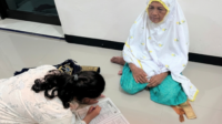Pemerintah Desa Banjaran mewajibkan orang tua mendampingi anak saat jam belajar berlangsung.