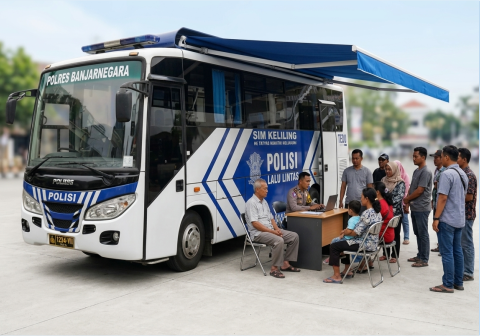 Layanan Sim Keliling Polres Banjarnegara Layanan Sim Keliling Polres Banjarnegara