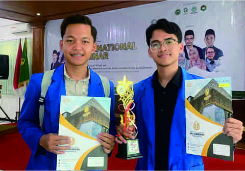 Mahasiswa Program Studi S1 Pendidikan Bahasa Arab UMP menorehkan prestasi gemilang pada ajang AFKAR.