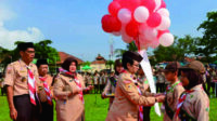 Pesta Siaga 2026 Gerakan Pramuka Kwartir Cabang (Kwarcab) Cilacap, di lapangan Jati Persada, Kecamatan Cilacap Tengah