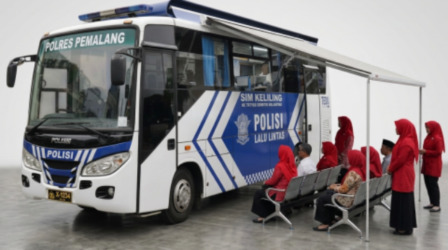 SIM Keliling Satlantas Polres Pemalang