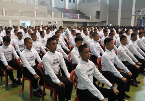 Pemkab Purbalingga memulai tahapan pemilihan calon Pasukan Pengibar Bendera Pusaka (Paskibraka) tingkat kabupaten tahun 2026 di GOR Indoor Sasana Krida Perwira, Senin 6 April 2026