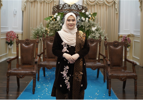 Syahzani Syasya Tsania, Istri Bupati Purbalingga Fahmi Muhamad Hanif. Foto : Prokompin Setda Purbalingga