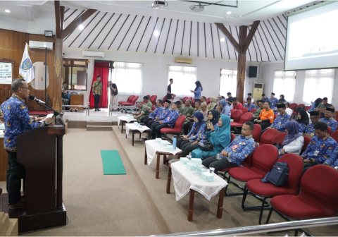 Rakornis TNI Manunggal Membangun Desa (TMMD) Reguler ke-128 Tahun 2026 di OR Graha Adiguna.