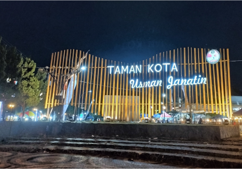 Taman Usman Janatin Purbalingga. Sumber Foto: Tsabita Ismahnanda Purnama