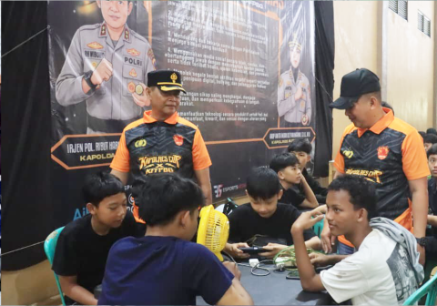 Turnamen Free Fire Kapolres Cup 2026 di Aula MAN Purbalingga pada Minggu 26 April 2026. Foto: Humas Polres Purbaligga