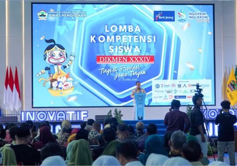 Ajang Lomba Kompetensi Siswa (LKS) Pendidikan Menengah (Dikmen) ke-34 tingkat Provinsi Jawa Tengah tahun 2026 melibatkan ribuan siswa dari berbagai daerah di Jawa Tengah Ajang Lomba Kompetensi Siswa (LKS) Pendidikan Menengah (Dikmen) ke-34 tingkat Provinsi Jawa Tengah tahun 2026 melibatkan ribuan siswa dari berbagai daerah di Jawa Tengah