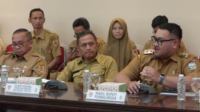 Wakil Bupati Purbalingga, Dimas Prasetyahani saat memaparkan rencana kegiatan bersama Dandim 0702 Purbalingga di Markas Kodam IV/Diponegoro, Senin 20April 2026