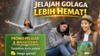 GOLAGA Tawarkan Promo Tiket Rp15.000 Bagi Pelajar dan Mahasiswa GOLAGA Tawarkan Promo Tiket Rp15.000 Bagi Pelajar dan Mahasiswa