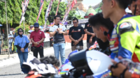Bupati Purbalingga, Fahmi Muhammad Hanif, membuka secara resmi Casytha Manahadap Roadrace Seri 2026 Putaran 1 di Sirkuit Non Permanen Alun-Alun Purbalingga, Minggu  31 Mei 2026