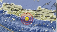 Gempa bumi tektonik berkekuatan magnitudo 4,6 mengguncang wilayah Kabupaten Cilacap dan sekitarnya pada Jumat 29 Mei 2026 sekitar pukul 03.59 WIB.