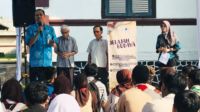 Kepala Bidang Pembinaan Budaya Dindikbud Purbalingga, Wasis Andri Wibowo saat memberikan materi pengenalan kegiatan "Jelajah Budaya" kawasan eks Pabrik Gula Kalimanah yang kini menjadi lingkungan SMP Santo Agustinus Kamis 7 Mei 2026. Kepala Bidang Pembinaan Budaya Dindikbud Purbalingga, Wasis Andri Wibowo saat memberikan materi pengenalan kegiatan "Jelajah Budaya" kawasan eks Pabrik Gula Kalimanah yang kini menjadi lingkungan SMP Santo Agustinus Kamis 7 Mei 2026.
