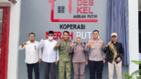 Komandan Kodim 0711/Pemalang Letkol Inf Muhammad Arif hadir saat peresmian Kopdes Merah Putih di Kabupaten Pemalang