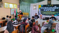 Ketua PERCASI Kabupaten Purbalingga, Subeno  memberikan apresiasi tinggi saat menghadiri pembukaan turnamen Catur tingkat Kabupaten Purbalingga dalam rangka Hari Lahir ke-73 MI Ma'arif NU 01 Kajongan (MIKASA)