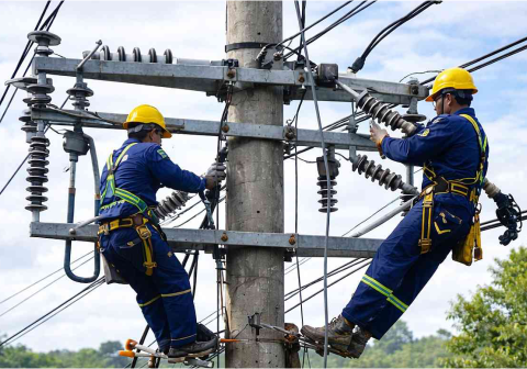 Pemeliharaan jaringan listrik serta rabas pohon secara berkala.