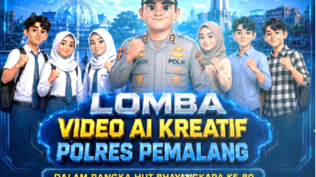 Polres Pemalang Perpanjang Pendaftaran Lomba Video AI Kreatif